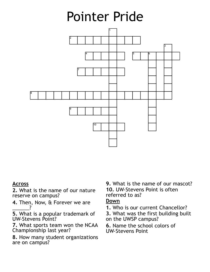 Get 85 Pride Month Crossword Puzzles Ideas 6