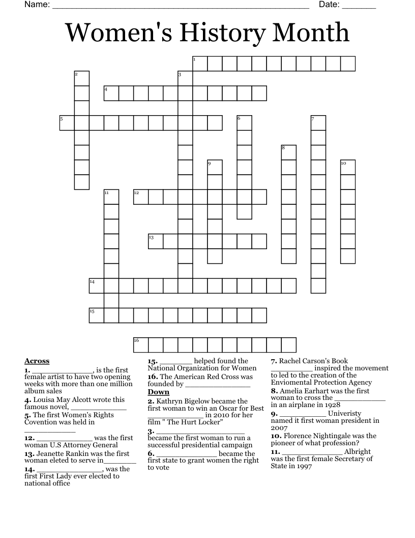 Get 85 Pride Month Crossword Puzzles Ideas 62