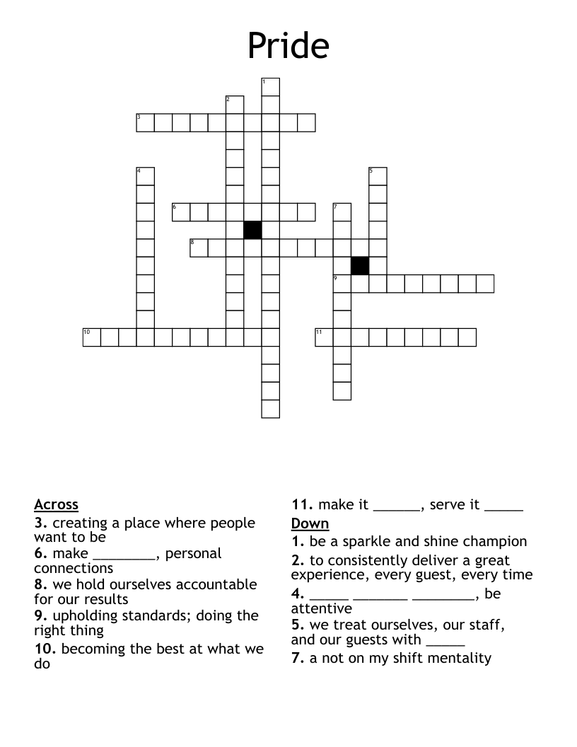 Get 85 Pride Month Crossword Puzzles Ideas 69