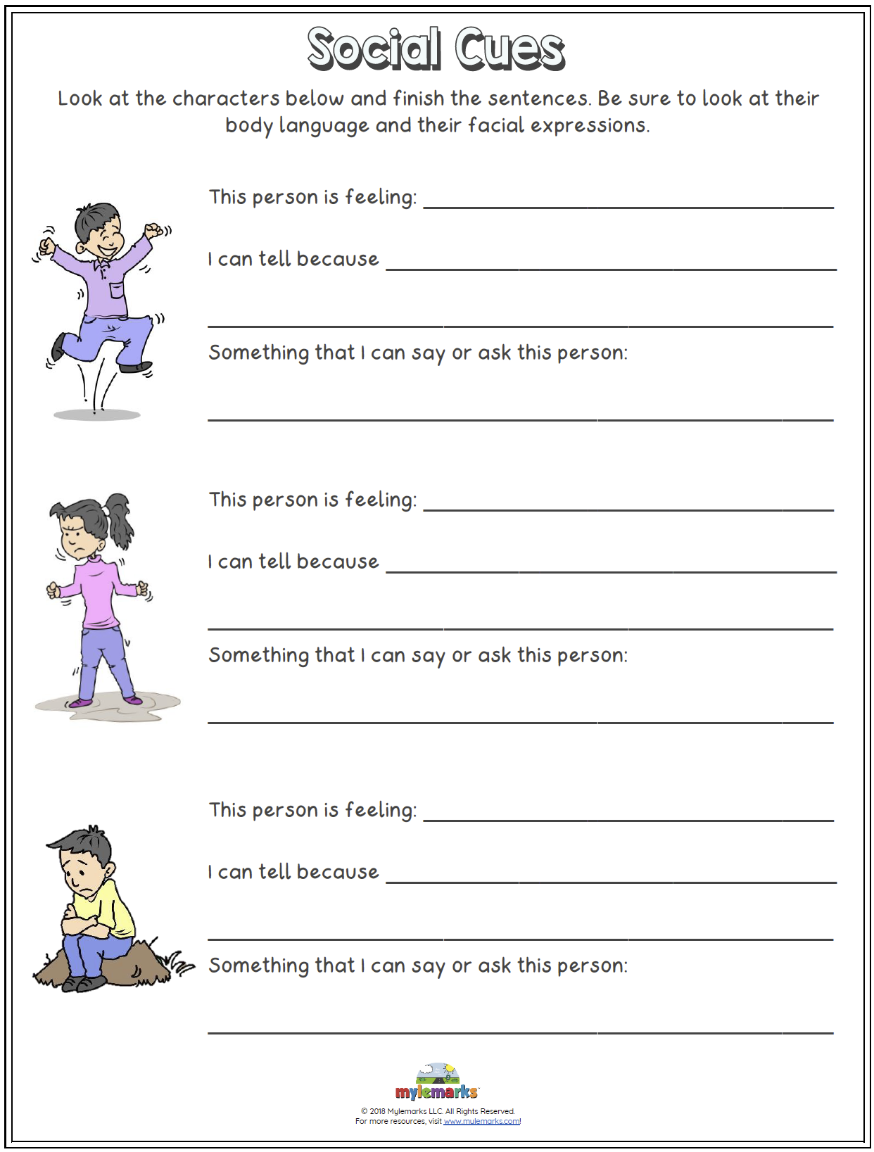 Get 85 Social Skills Worksheets Ideas 13