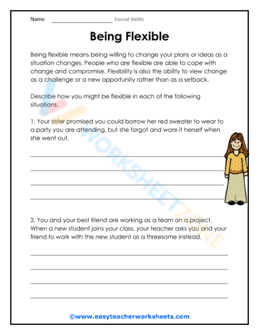 Get 85 Social Skills Worksheets Ideas 40