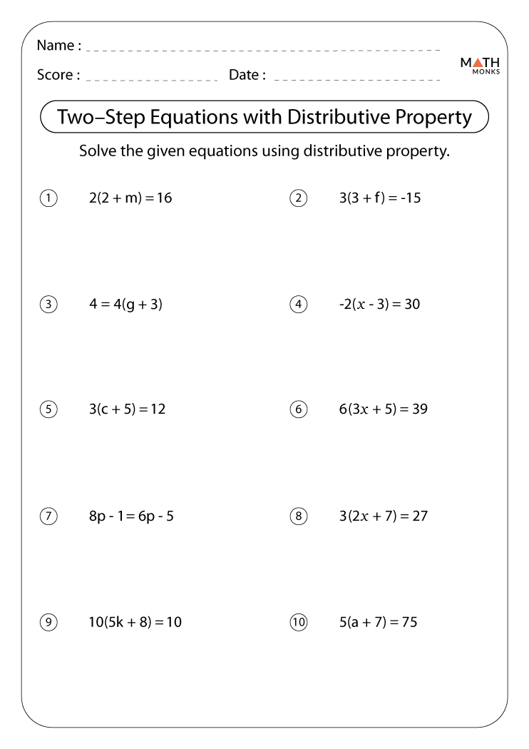 Get 85 Solving Multi Step Equations Worksheets Ideas 23