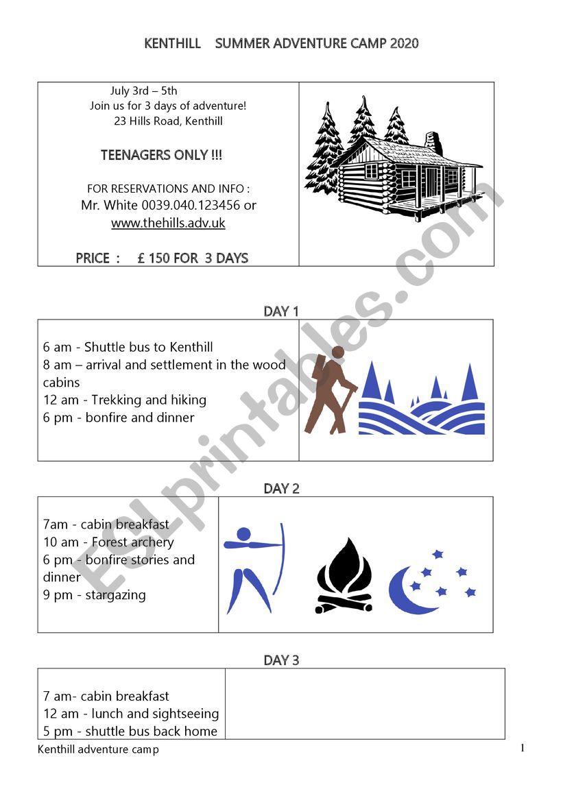 Get 85 Summer Adventure Worksheet Ideas 25