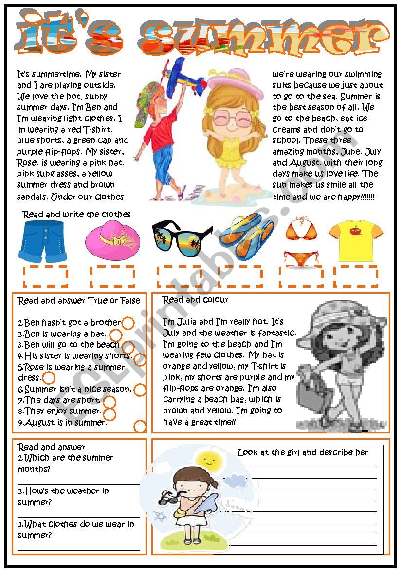 Get 85 Summer Adventure Worksheet Ideas 58