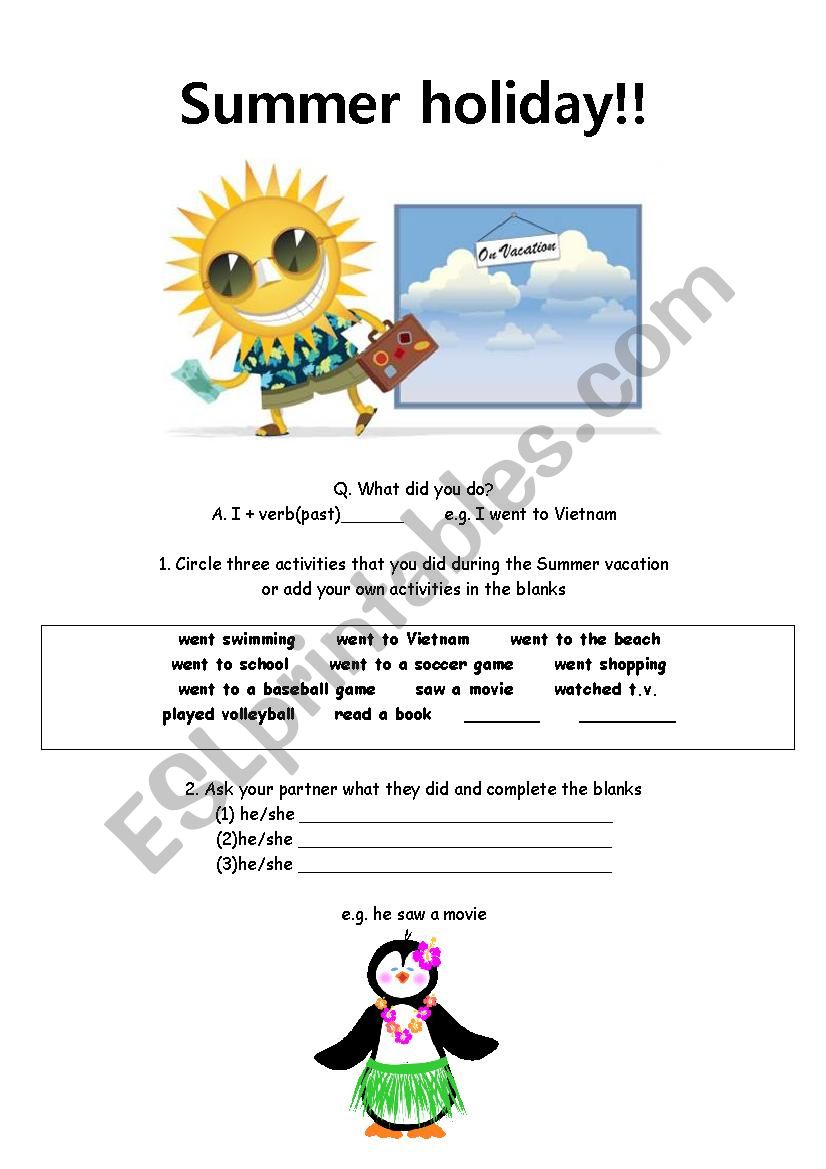 Get 85 Summer Adventure Worksheet Ideas 6