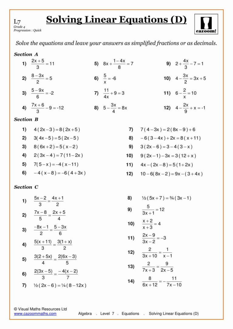 Get 85 Summer Algebra Worksheets Ideas 14