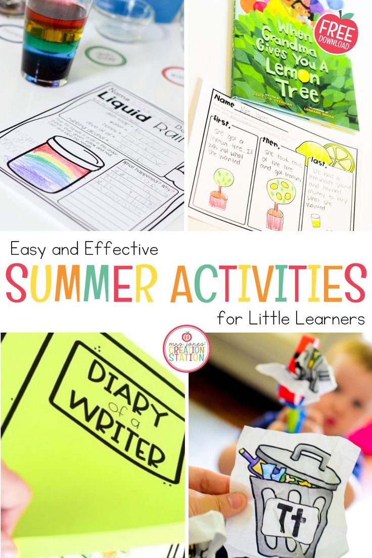 Get 85 Summer Learning Activities Ideas 9