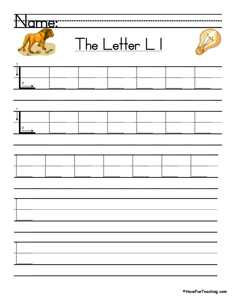 Save 60 Letter L Worksheets Ideas 42