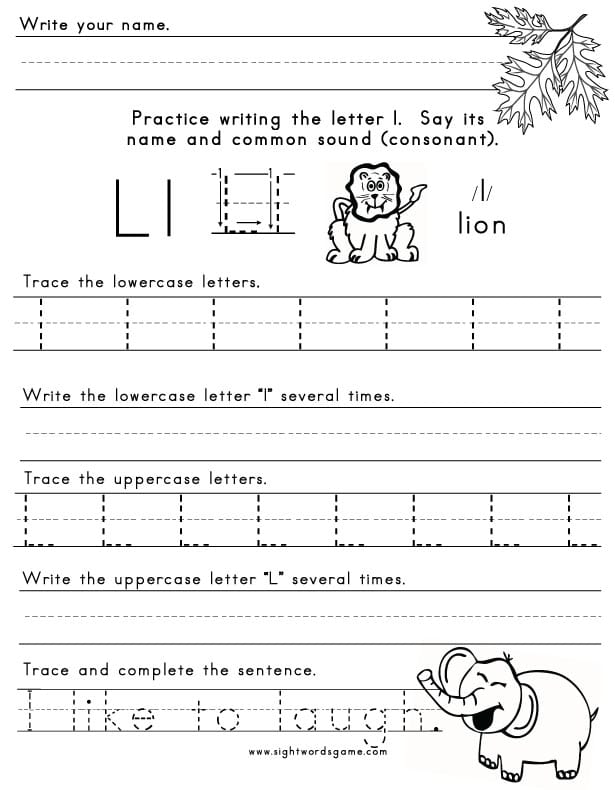 Save 60 Letter L Worksheets Ideas 58