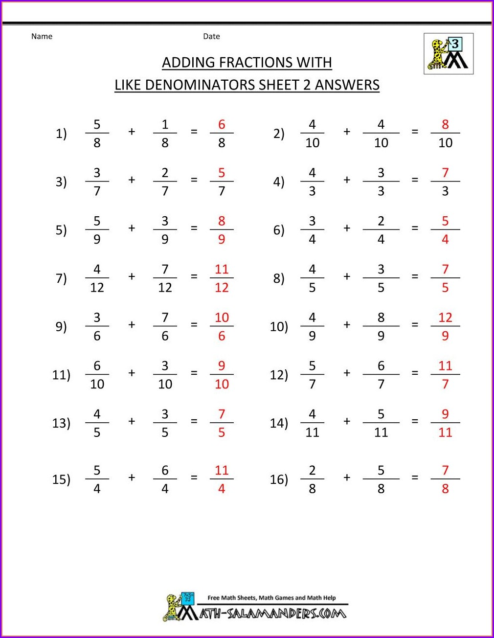 Save 60 Reducing Fractions Worksheets Ideas 21