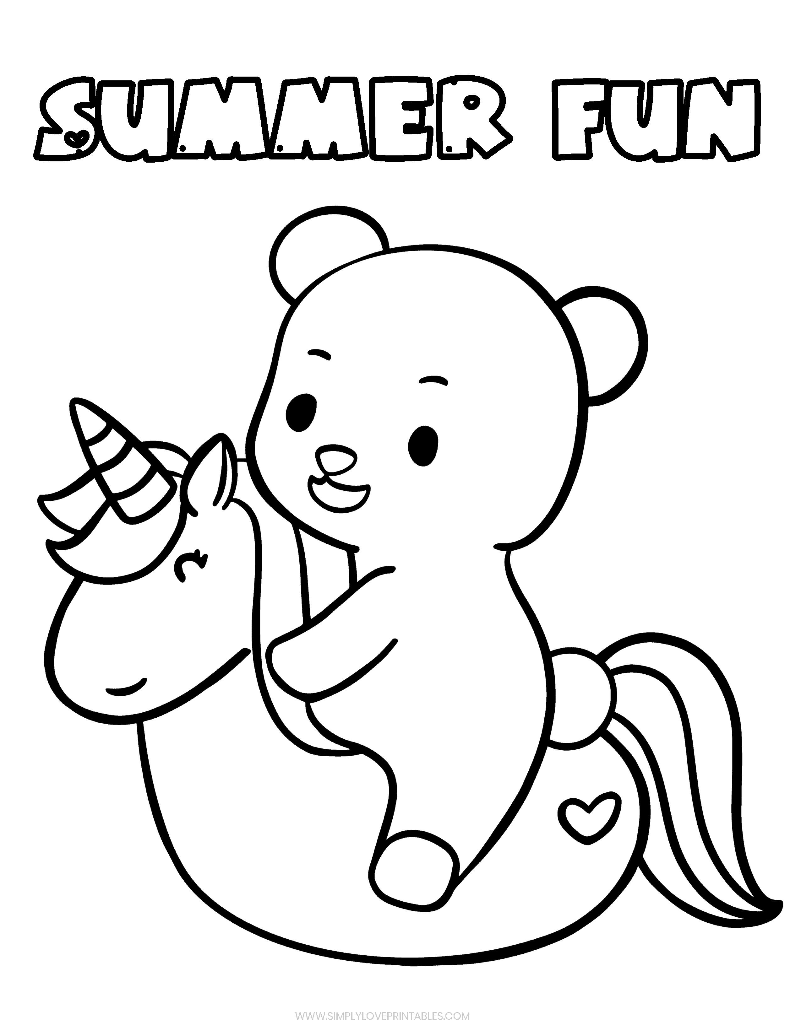 Best 45 Fun Summer Coloring Pages With Animals Ideas 22