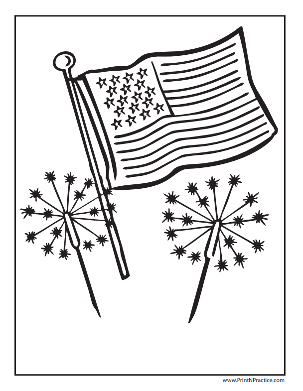 Best 45 Stars And Stripes Coloring Pages Ideas 42