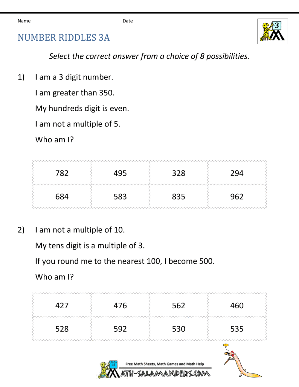 Best 45 Summer Math Worksheets 3Rd Grade Ideas 19