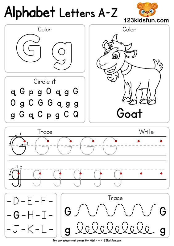 Alphabet Practice Worksheets: A-Z Letter Tracing & Writing