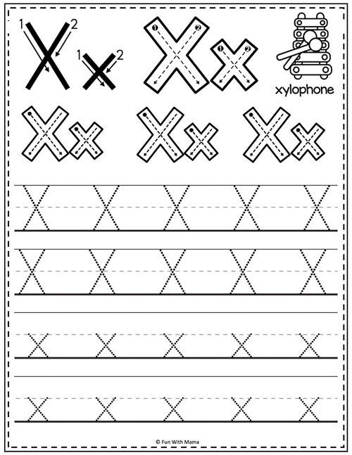 Fun Letter Tracing Worksheets for Kids