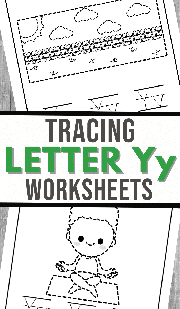 Letter Y Tracing Worksheets - Free Homeschool Printables