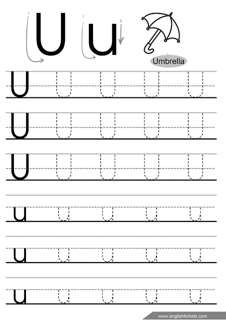 U Printables: Worksheets, Flashcards, Coloring Pages