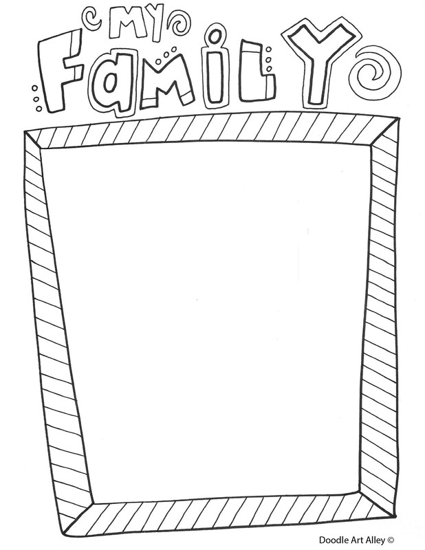 20 Family Coloring Worksheets For Kindergarten