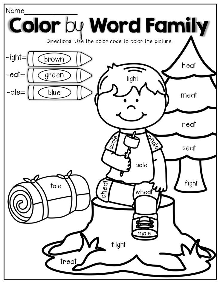 30 Family Coloring Worksheets For Kindergarten