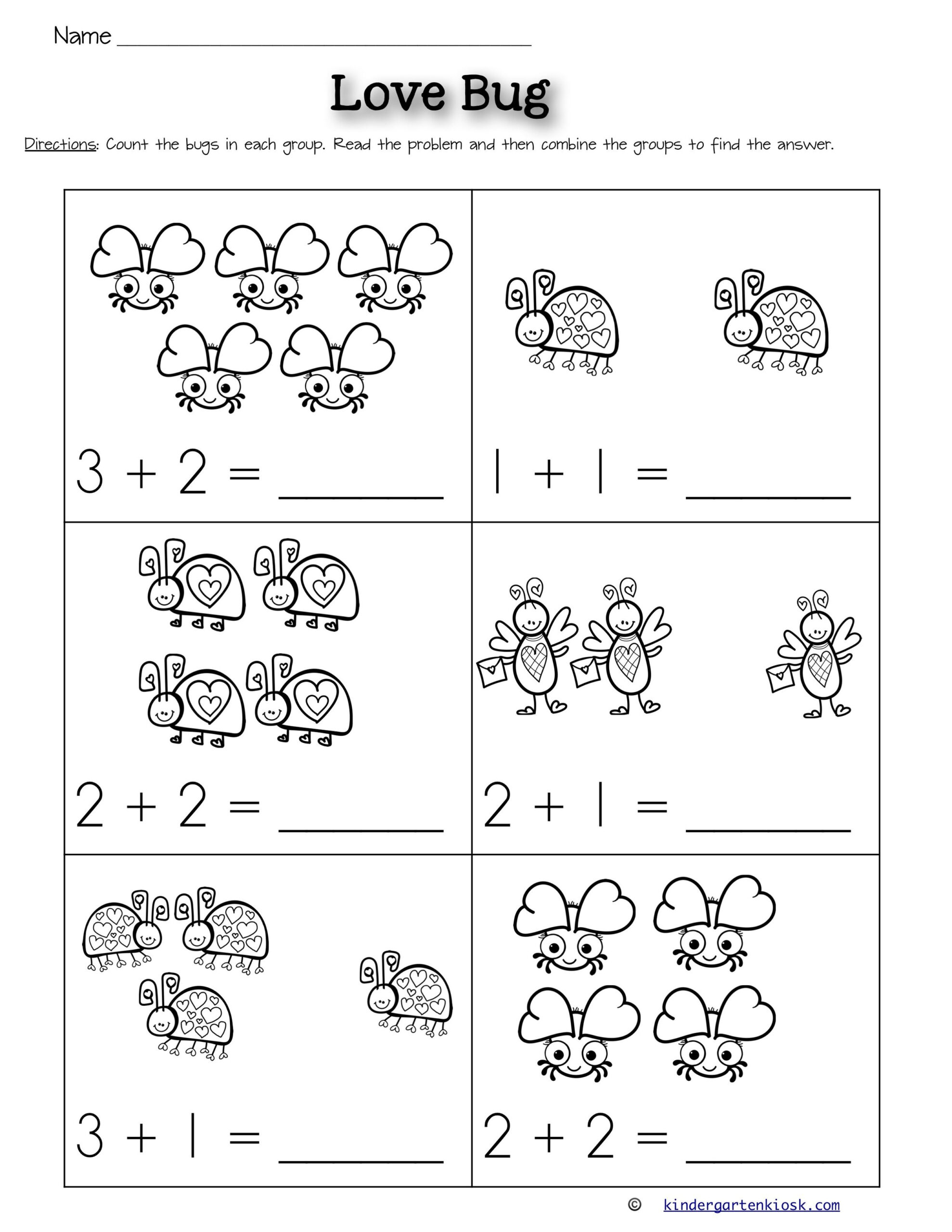 30 Kindergarten Math Worksheets Addition