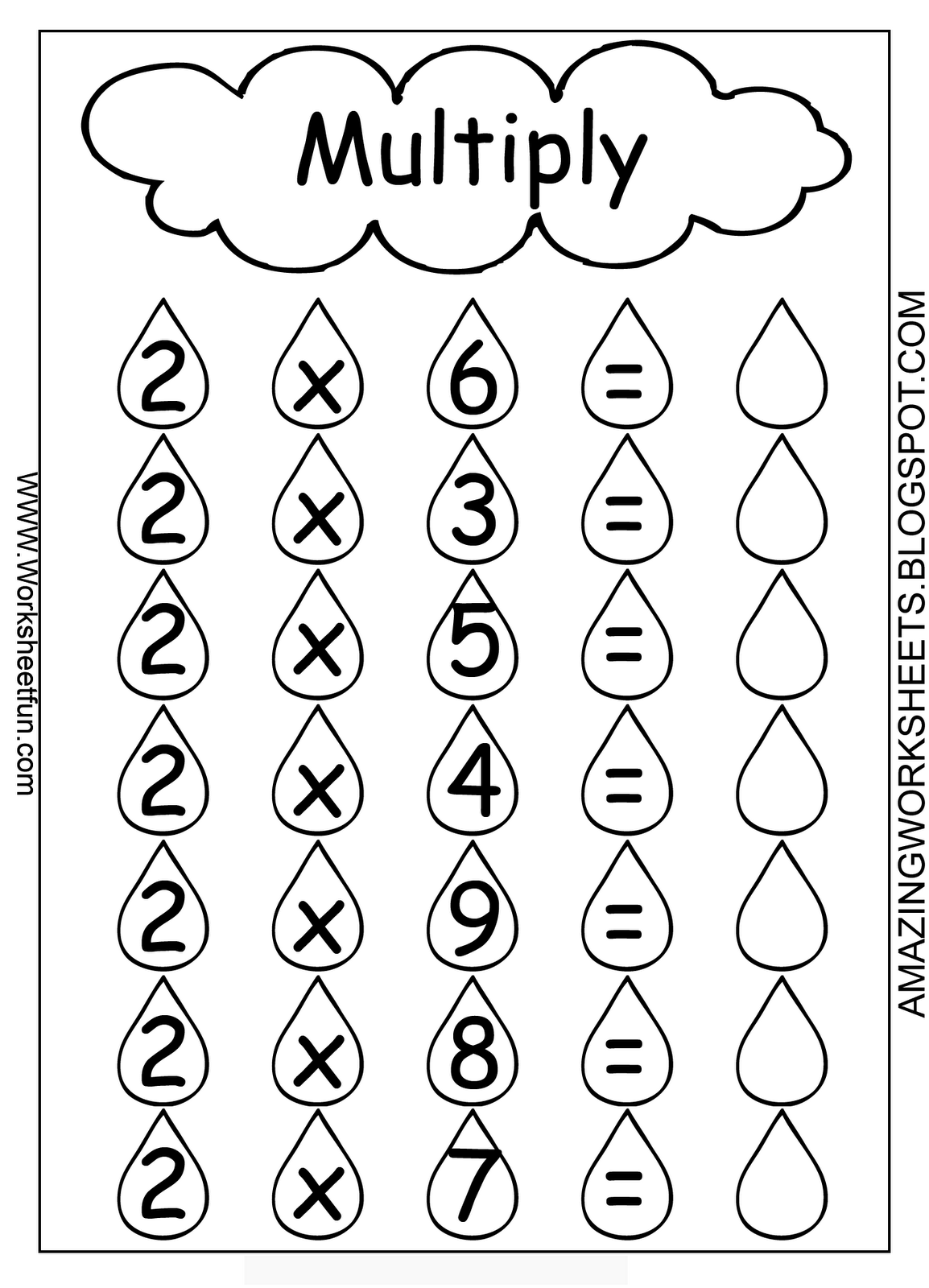 30 Multiplication Worksheets 3Rd Grade Free