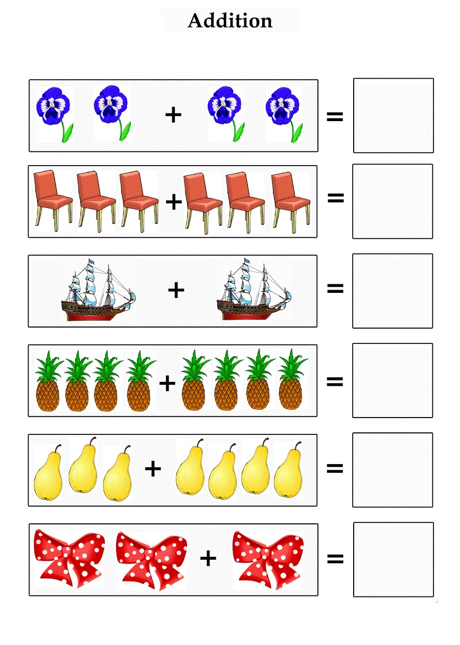 35 Addition Worksheets 3 Lines