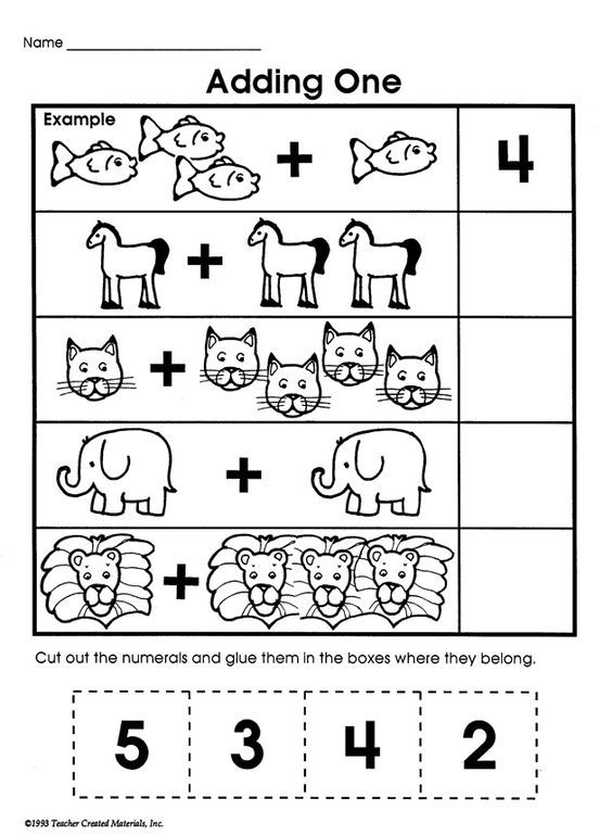 35 Kindergarten Math Worksheets Addition