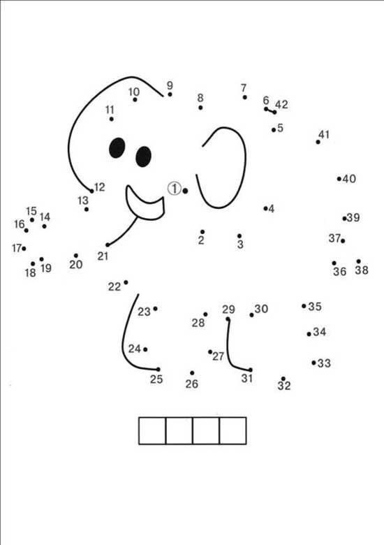 35 Math Worksheets Join The Dots