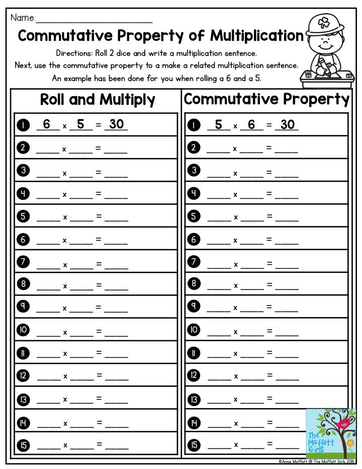 35 Multiplication Worksheets 3Rd Grade Free