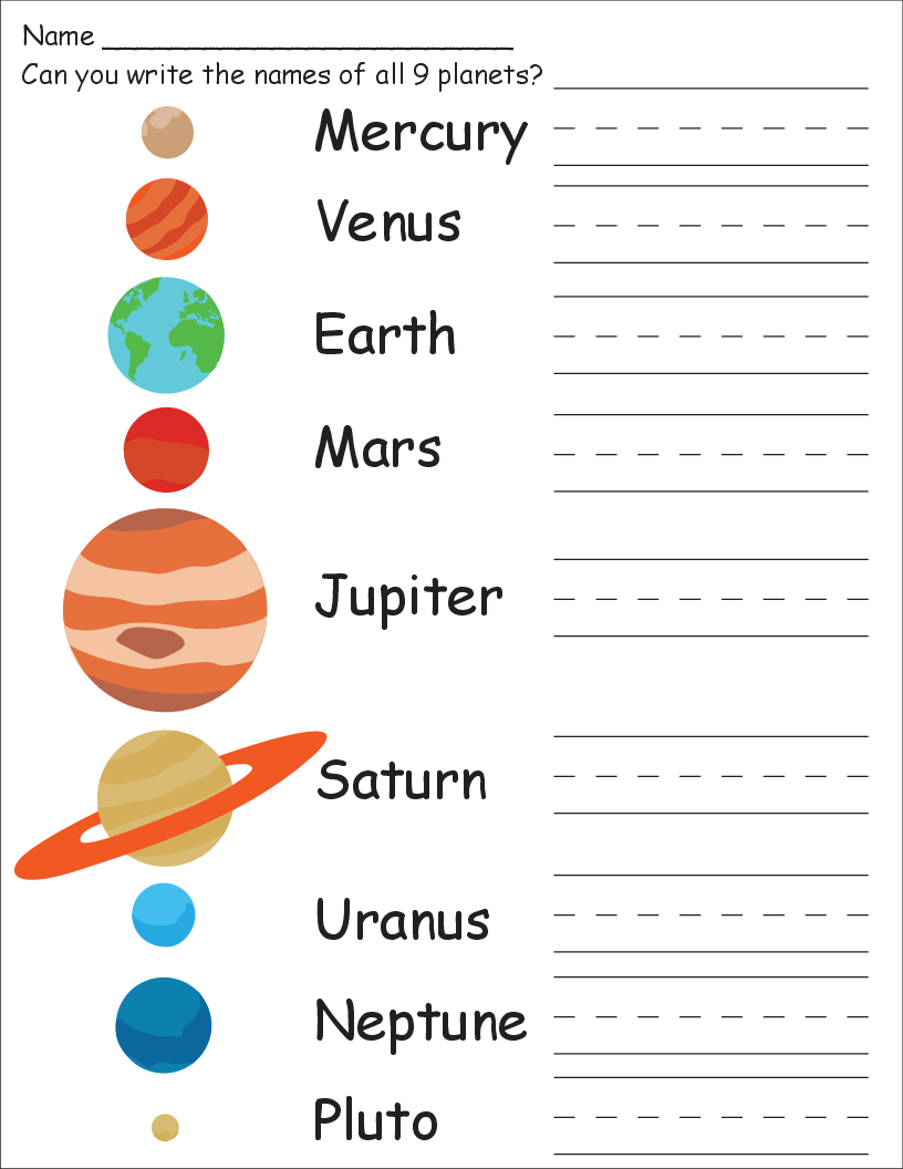 35 Science Worksheets For Kids 1St Grade